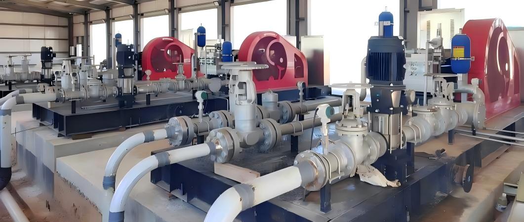 مشروع مضخة حقن المياه في حقول النفط من طراز Elephant DS-280 في كازاخستان
